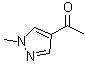 structure of CAS# 37687-18-6, 1-Methyl-4-acetylpyrazole