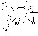 CAS # 37720-86-8, Rhodojaponin V, (2beta,3beta,6beta,14R)-2,3-Epoxy-grayanotoxane-5,6,10,14,16-pentol 14-acetate
