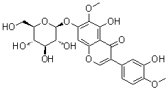 CAS 登录号：37744-61-9, 鸢尾新苷 A