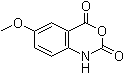 structure of CAS# 37795-77-0, 6-Methoxy-1H-benzo[d][1,3]oxazine-2,4-dione