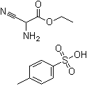 structure of CAS# 37842-58-3, Ethyl aminocyanoacetate tosylate