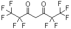 structure of CAS# 38007-33-9, 1,1,1,2,2,6,6,7,7,7-Decafluoro-3,5-heptanedione