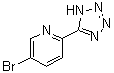 structure of CAS# 380380-60-9, 5-溴-2-(四唑-5-基)吡啶