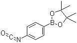 structure of CAS# 380430-64-8, 4-异氰酰基苯硼酸频哪醇酯