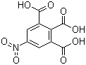 structure of CAS# 3807-81-6, 5-Nitro-1,2,3-benzenetricarboxylic acid