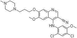 structure of CAS# 380843-75-4, 伯舒替尼