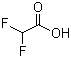 structure of CAS# 381-73-7, Difluoroacetic acid