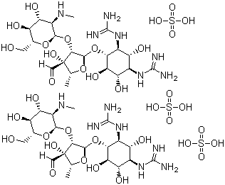 structure of CAS# 3810-74-0, 硫酸链霉素