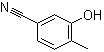 structure of CAS# 3816-66-8, 3-羟基-4-甲基苯甲腈