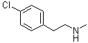 structure of CAS# 38171-31-2, 4-氯-N-甲基苯乙胺