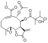 CAS 登录号：38230-99-8, 沼菊素氯海德林