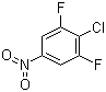 structure of CAS# 3828-41-9, 4-Chloro-3,5-difluoronitrobenzen