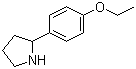 structure of CAS# 383127-28-4, 2-(4-Ethoxyphenyl)pyrrolidine