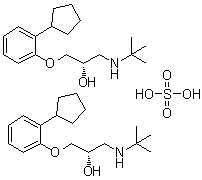 CAS 登录号：38363-32-5, 喷布洛尔硫酸盐