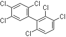 structure of CAS# 38380-04-0, 2,2',3,4',5',6-六氯联苯