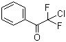 structure of CAS# 384-67-8, 2-氯-2,2-二氟苯乙酮