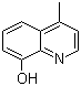 structure of CAS# 3846-73-9, 4-Methyl-8-hydroxyquinoline
