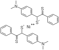 structure of CAS# 38465-55-3, Bis(4-dimethylaminodithiobenzil)nickel