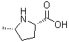CAS # 38533-38-9, (-)-cis-5-Methyl-L-proline, (5S)-5-Methyl-L-proline