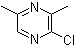 structure of CAS# 38557-72-1, 2-Chloro-3,5-dimethylpyrazine