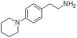structure of CAS# 38589-09-2, 4-Piperidinophenethylamine