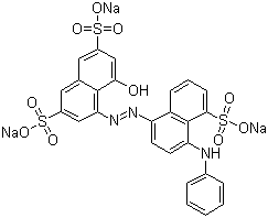 structure of CAS# 3861-73-2, Acid Blue 92