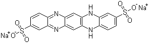 CAS # 3863-80-7, Phacolysine, Azapentacene, Sodium 5,12-dihydroazapentacene disulfonate, 5,12-Dihydro-quinoxalino[2,3-b]phenazine sulfonate sodium salt