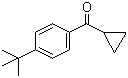 structure of CAS# 38675-79-5, 对叔丁基苯基环丙基甲酮
