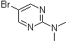structure of CAS# 38696-21-8, 5-溴-2-二甲基氨基嘧啶
