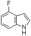 structure of CAS# 387-43-9, 4-氟吲哚