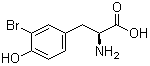 CAS # 38739-13-8, 3-Bromo-L-tyrosine, L-3-Bromotyrosine