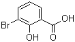 structure of CAS# 3883-95-2, 3-Bromo-2-hydroxybenzoic acid