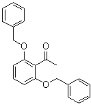 structure of CAS# 3886-19-9, 2',6'-Bis(benzyloxy)acetophenone