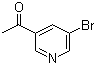 structure of CAS# 38940-62-4, 3-Acetyl-5-bromopyridine