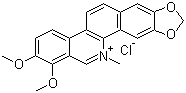 structure of CAS# 3895-92-9, 盐酸白屈菜红碱