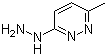 structure of CAS# 38956-79-5, 3-肼基-6-甲基哒嗪