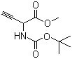 CAS # 389599-84-2, 2-[[(1,1-Dimethylethoxy)carbonyl]amino]-3-butynoic acid methyl ester