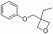 structure of CAS# 3897-65-2, 3-Ethyl-3-phenoxymethyloxetane
