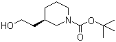 structure of CAS# 389889-62-7, (R)-1-N-Boc-3-(2-hydroxyethyl)piperidine