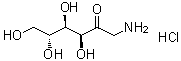 structure of CAS# 39002-30-7, D-Isoglucosamine hydrochloride