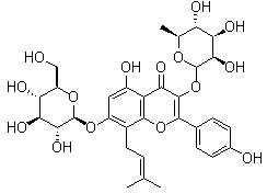 structure of CAS# 39012-04-9, 淫羊藿苷 A