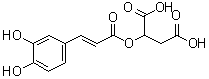 structure of CAS# 39015-77-5, 2-[[3-(3,4-二羟基苯基)-1-氧代-2-丙烯-1-基]氧基]丁二酸