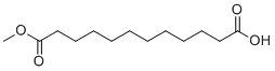 structure of CAS# 3903-40-0, 十二烷二酸单甲酯