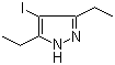CAS # 390356-27-1, 3,5-Diethyl-4-iodo-1H-pyrazole