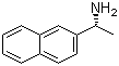 structure of CAS# 3906-16-9, (R)-(+)-1-(2-萘基)乙胺