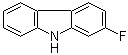structure of CAS# 391-53-7, 2-Fluoro-9H-carbazole