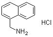 structure of CAS# 39110-74-2, 1-Naphthalenemethanamine hydrochloride