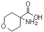 structure of CAS# 39124-20-4, 4-Aminotetrahydro-2H-pyran-4-carboxylic acid