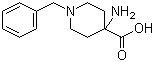 structure of CAS# 39143-25-4, 4-Amino-1-benzyl-4-piperidinecarboxylic acid