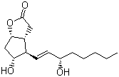 CAS # 39182-59-7, Corey PG-lactone diol, 5-hydroxy-4-[(E)-3-hydroxyoct-1-enyl]-3,3a,4,5,6,6a-hexahydrocyclopenta[b]furan-2-one